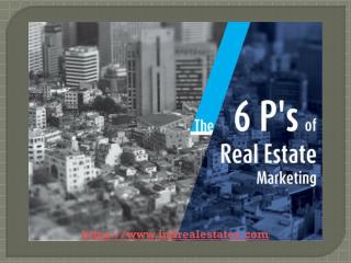 The 6 P's Of Real Estate Marketing | Indrealestates