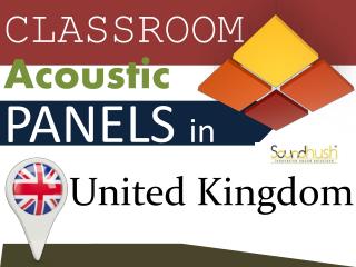 Classroom acoustic panels in United Kingdom
