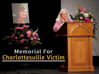 Charlottesville remembers Heather Heyer