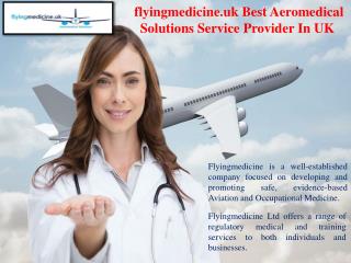 Flyingmedicine.uk Best Aeromedical Solutions Service Provider In UK