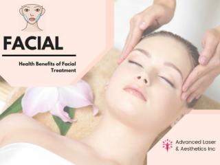 Facial - health benefits of facial treatment