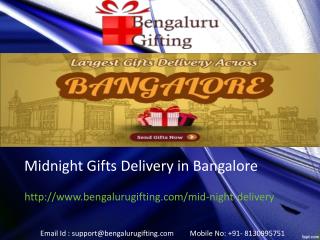 Midnight Cakes Delivery in Bangalore