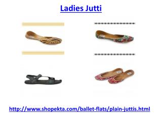 Get the Best Ladies Jutti in Delhi