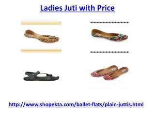 How to get ladies juti with the best price