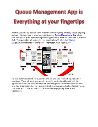 Queue Management App