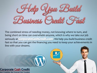 Help You Build Business Credit Fast