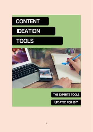 Top Content Ideation Tools