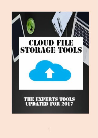 Top Cloud File Storage Tools