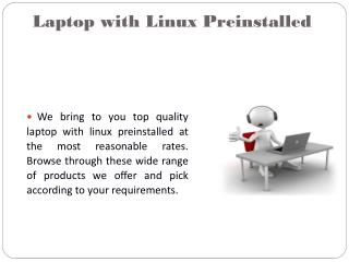 Buy Laptop with Linux