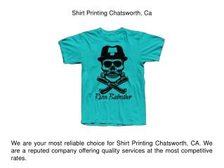 Cheap Screen Printing Company Chatsworth, CA