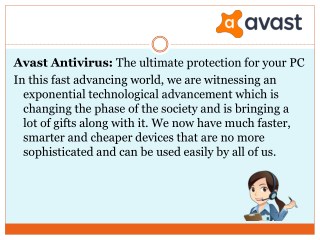 Avast antivirus the ultimate protection for your pc