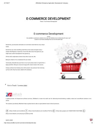 ZNSoftech-Enterprise Application Development Company