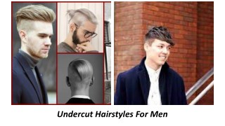 Undercut Hairstyles For Men