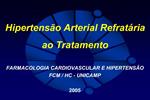 FARMACOLOGIA CARDIOVASCULAR E HIPERTENS O FCM