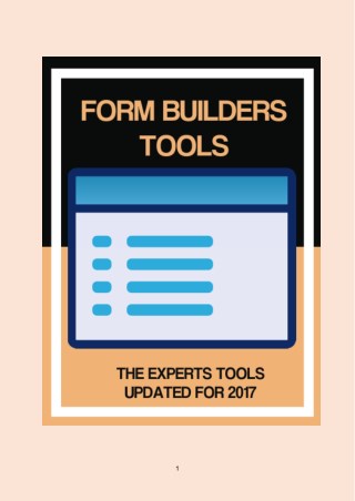 Top Form Builder Tools