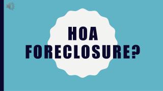 Hoa foreclosure? - www.713propertybuyer.com