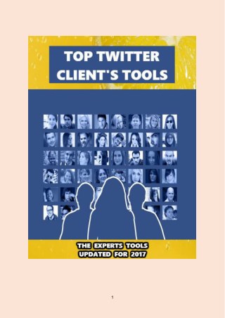 Top Twitter Clients Tools