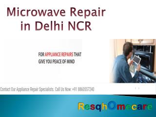 Microwave Repair in Delhi NCR