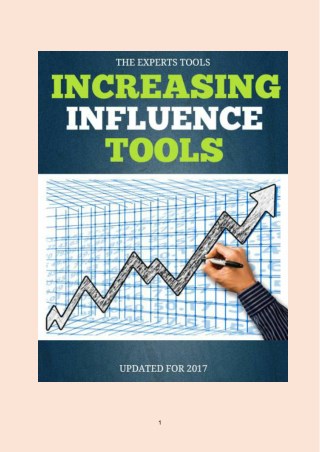 Top Increasing Influence Tools