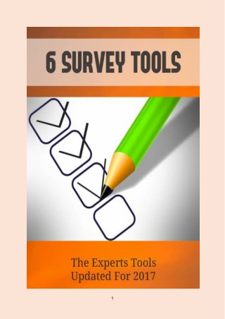 Top Survey Tools