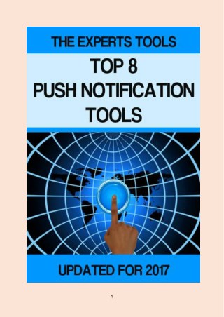 Top 8 Push Notification Tools