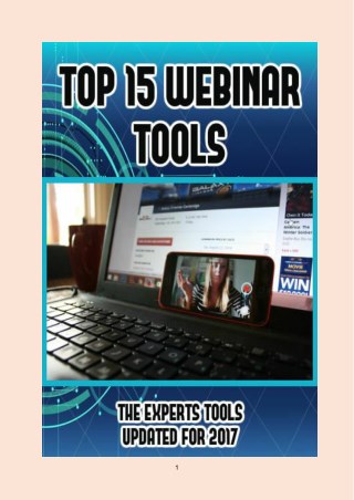 Top 15 Webinar Tools