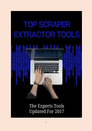 Top Scraper Extractor Tools