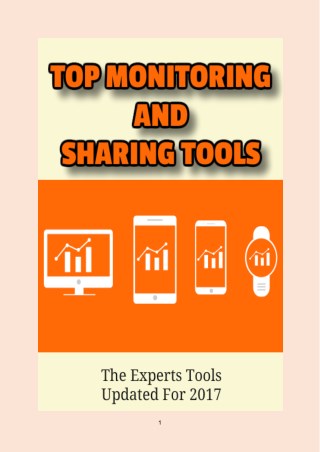 Top Monitoring and Sharing Tools