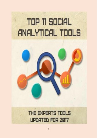 Top 11 Social Analytical Tools