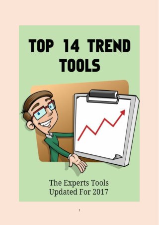 Top 14 Trend Tools