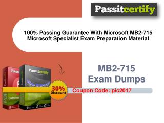 Microsoft MB2-715 Microsoft Specialist Exam Question Answer