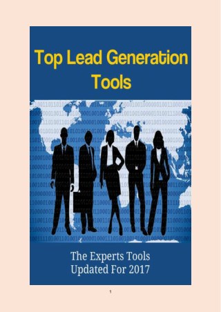 Top Lead Generation Tools