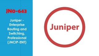 JN0-643 Braindumps with JN0-643 Study Mayerial