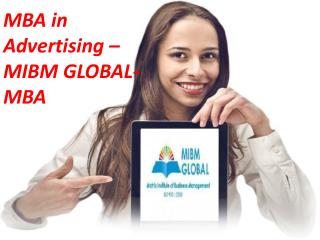 MBA in Advertising