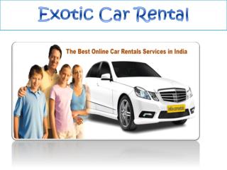 Exotic Car Rental New Orleans LA