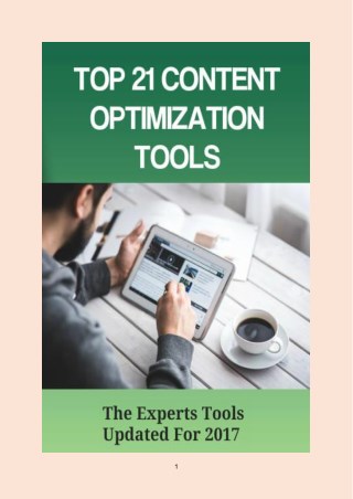 Top 21 Content Optimization Tools