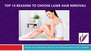 Top 10 reasons to choose Laser Hair Removal