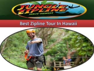 Best Zipline Tour In Hawaii