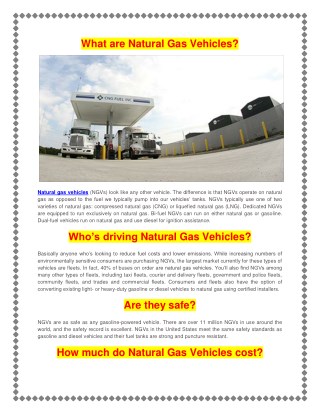 CNG Fueling Stations