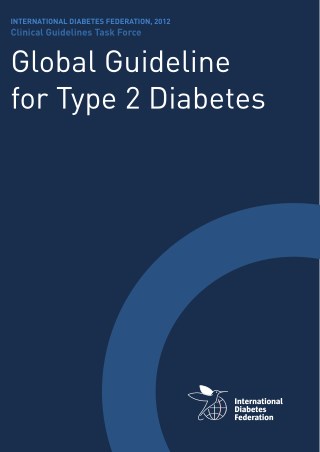 Global Guideline for Type 2 Diabetes by diabetesasia.org