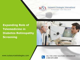 Expanding Role of Telemedicine in Diabetes Retinopathy Screening