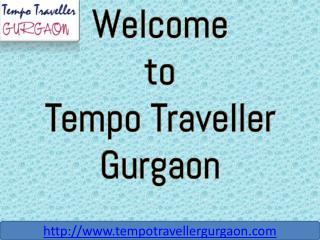 Book Online 9,12,15,17,20 Seater Tempo Traveller in Gurgaon