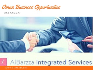 Business Opportunities in Oman