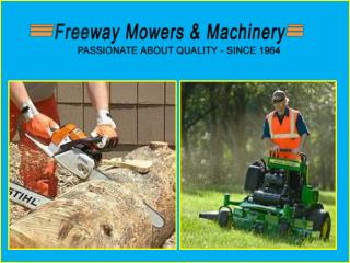 Get Lawn Mowers by Freeway Mowers & Machinery