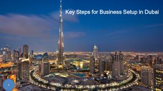 Key Steps for Business Setup in Dubai