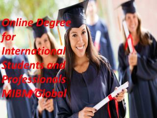 Online Degree for International Students and Professionals Noida