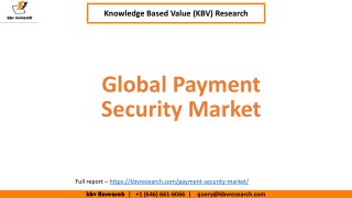 Global Payment Security Market