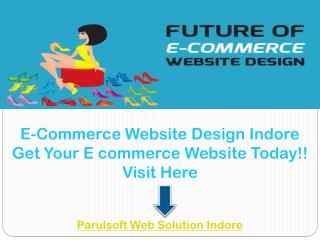 E commerce development company Indore