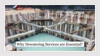 Dewatering Contractors in UAE