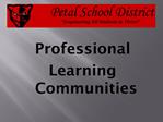 Professional Learning Communities